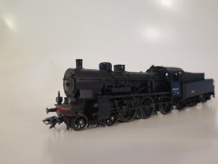 Locomotive à vapeur avec tender séparé de la série 230 F  (SNCF) ep 3 Digital Ho