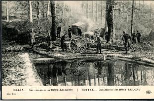 BUCY LE LONG CANTONNEMENT MILITAIRE 1914/1915