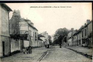 carte postale ancienne rue du colonel driant