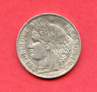 cinq francs céres 1851