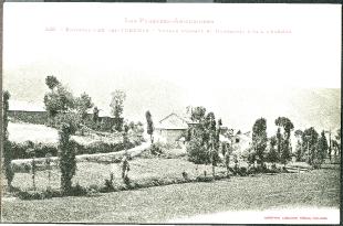 carte postale ancienne ignaux le village