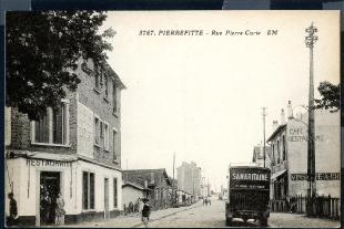 carte postale ancienne pierrefitte rue pierre curie